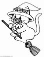 L&aacute;minas para Colorear gatos